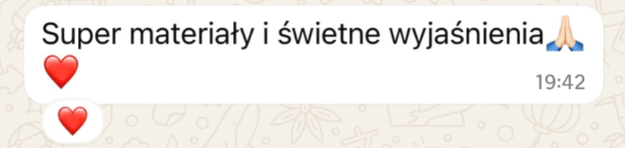 Opinia kursantki Natalia P.